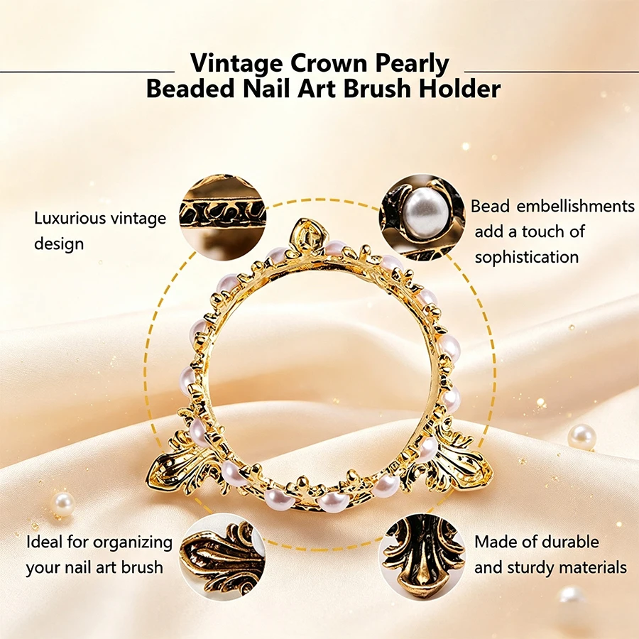 ที่วางแปรงแต่งเล็บสไตล์วินเทจพ - Nail Art Vintage บทวิจารณ์และราคา