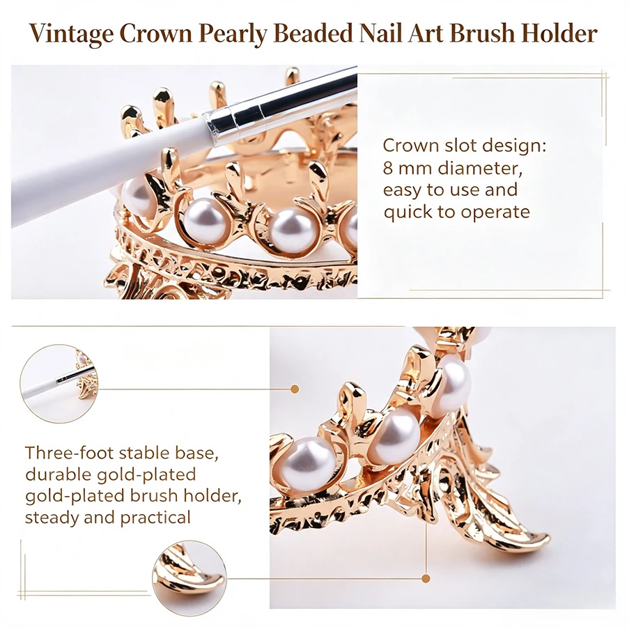 ที่วางแปรงแต่งเล็บสไตล์วินเทจพ - Nail Art Vintage บทวิจารณ์และราคา