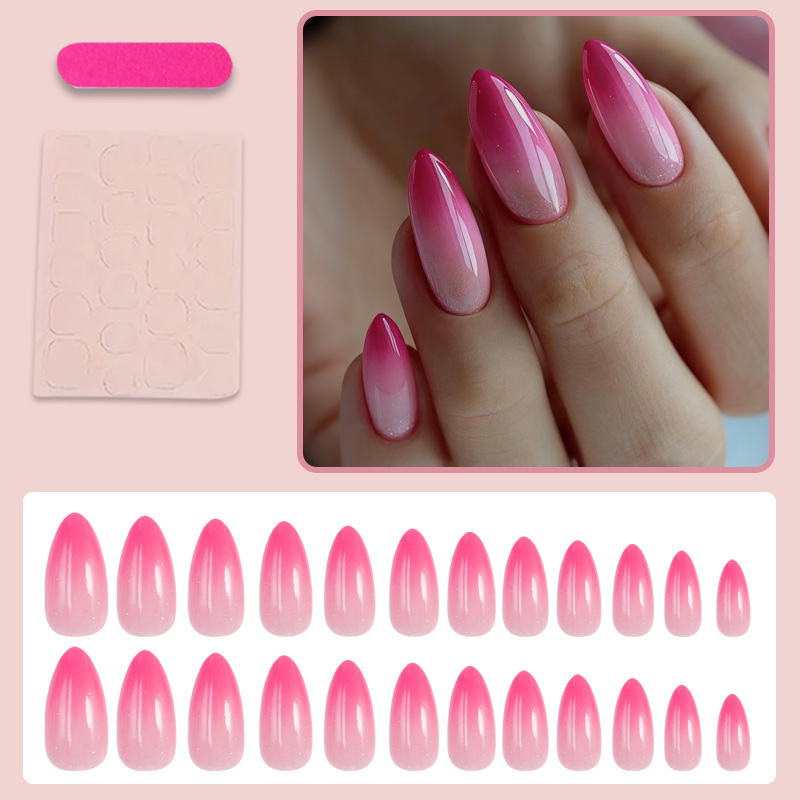 ชุดตกแต่งเล็บรูปทรงอัลมอนด์ 24 - Nail Art Simple บทวิจารณ์และราคา