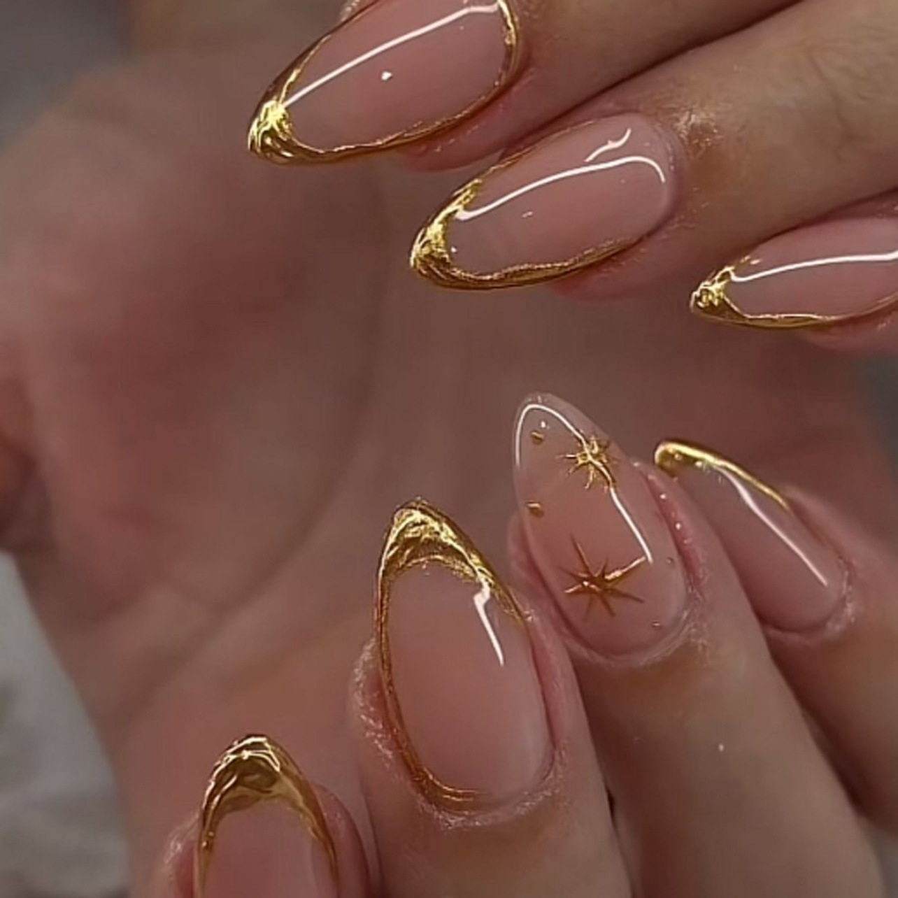 24 ชิ้นสั้นอัลมอนด์เล็บชุดเต็ม - Nail Art French Nails บทวิจารณ์และราคา