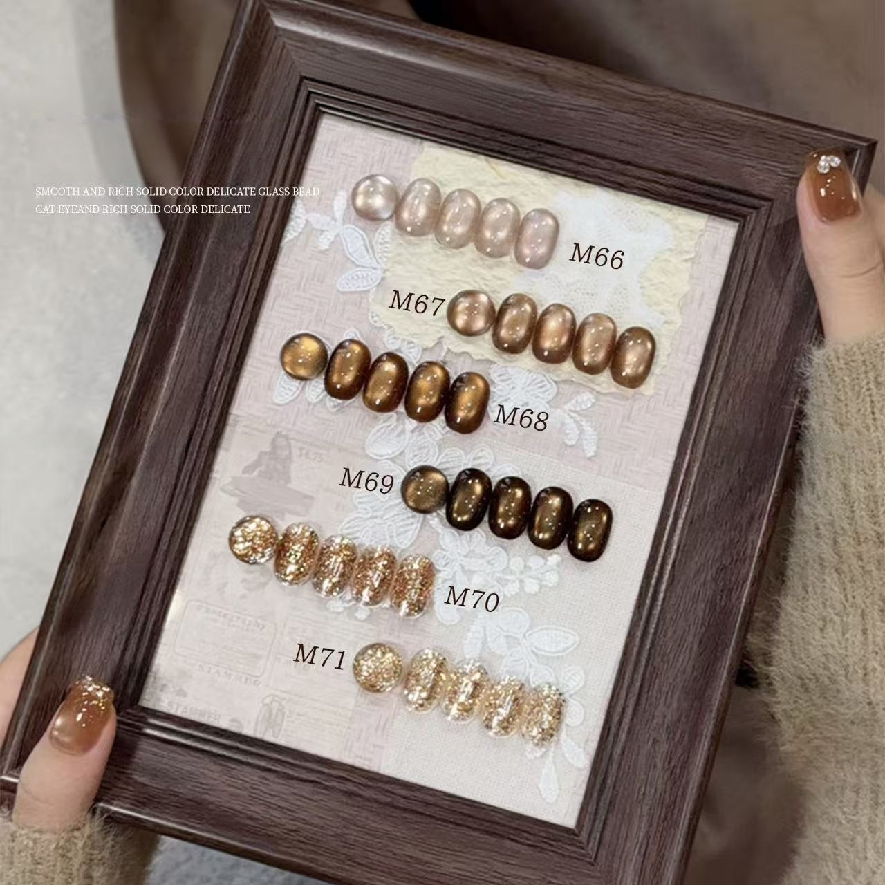 ยาทาเล็บเจลแบบกึ่งถาวร 6 สี สไ - Nail Art Vintage บทวิจารณ์และราคา