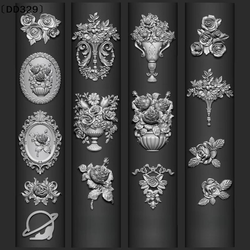 แม่พิมพ์เล็บลายดอกไม้ 3 มิติ ส - Nail Art Vintage บทวิจารณ์และราคา