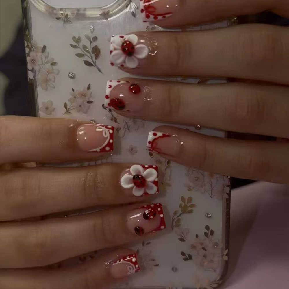 24 ชิ้นต่อชุด สติ๊กเกอร์ตกแต่ง - Nail Art French Nails บทวิจารณ์และราคา