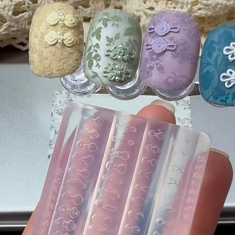 แม่พิมพ์ลายเล็บสไตล์จีน พร้อมล - Nail Art Vintage บทวิจารณ์และราคา