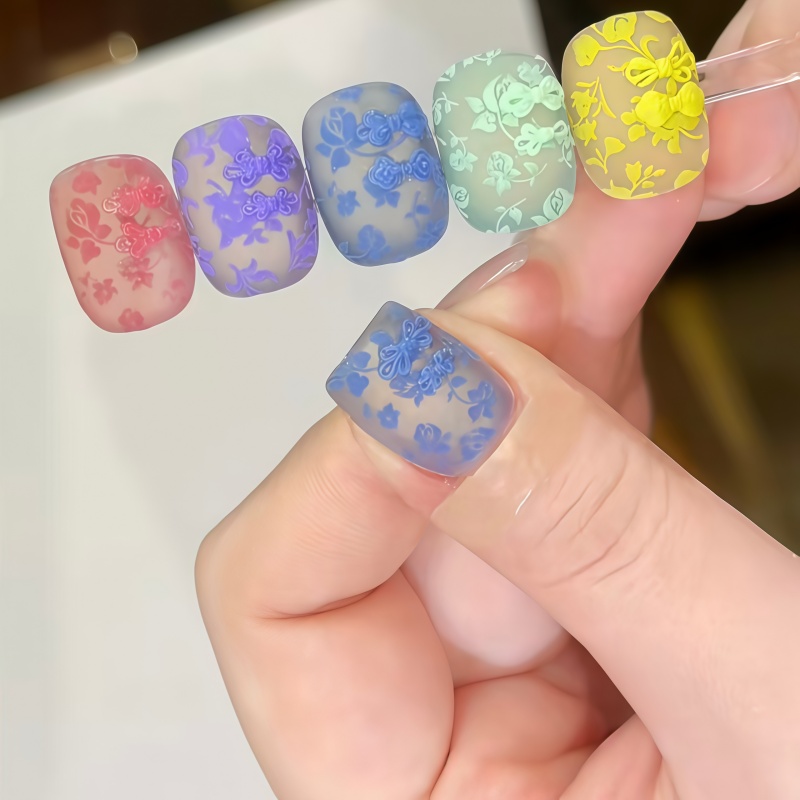 แม่พิมพ์ลายเล็บสไตล์จีน พร้อมล - Nail Art Vintage บทวิจารณ์และราคา