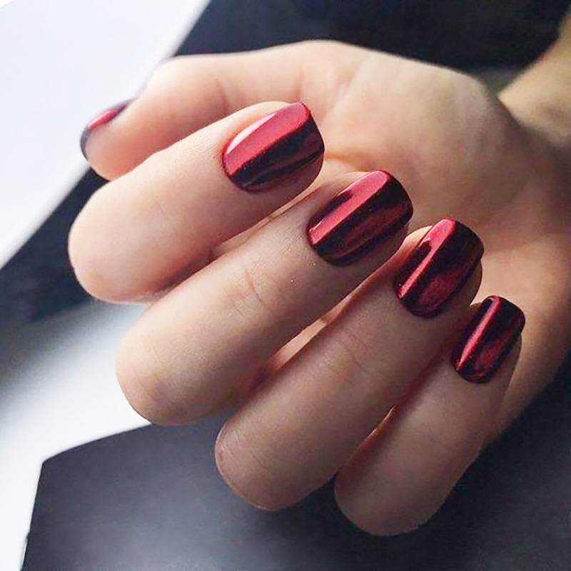 24 ชิ้นสีทึบเต็มเล็บเคล็ดลับสี - Nail Art Simple บทวิจารณ์และราคา