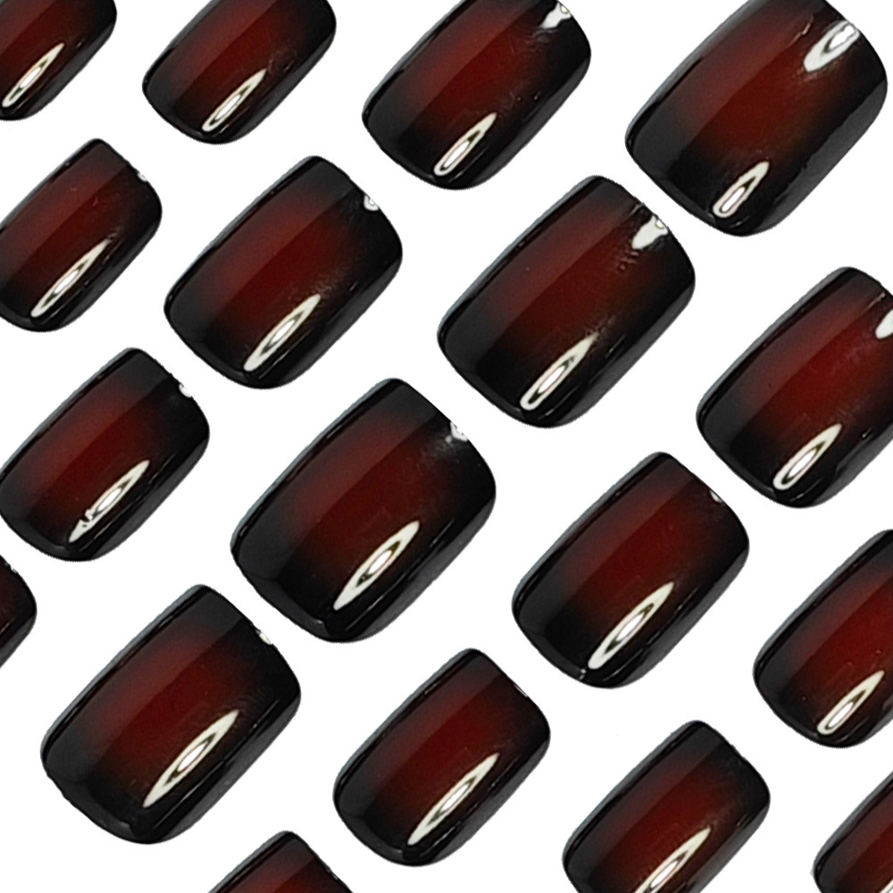 เล็บปลอมทรงสั้นทรงเหลี่ยมสำหรั - Nail Art Pink บทวิจารณ์และราคา