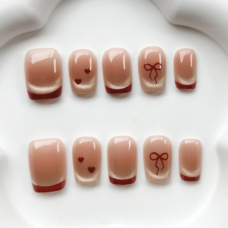 10 ชิ้น สติ๊กเกอร์ติดเล็บลายฝร - Nail Art French Nails บทวิจารณ์และราคา
