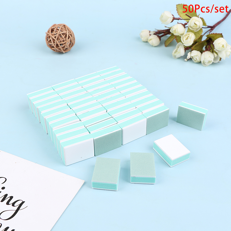 50 ชิ้น/ล็อตมินิเล็บบัฟเฟอร์กร - Nail Art Glossy บทวิจารณ์และราคา
