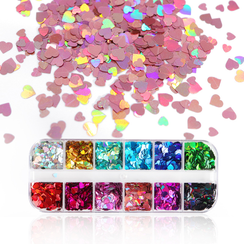 ผสมสีเรืองแสงผีเสื้อ Glitter ต - Nail Art Glossy บทวิจารณ์และราคา